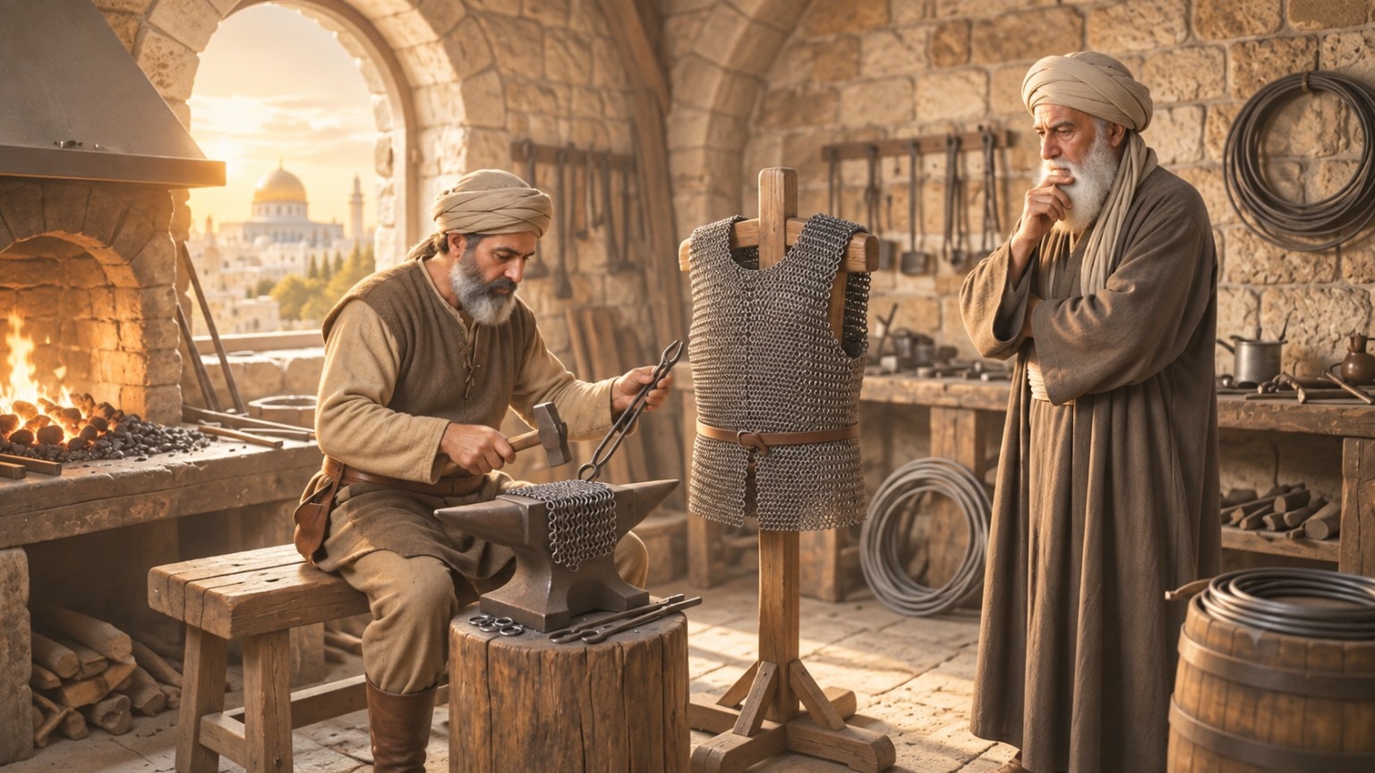 Rumi on Patience and the Armor of David: A Tale from the Masnavi